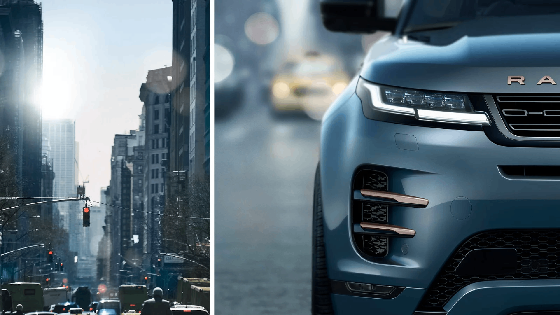 Captivating, sophisticated and charismatic. Range Rover Evoque is shaped by the city.